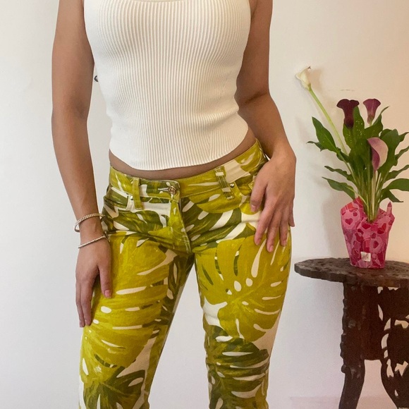 Kate Spade Leaf Print Jeans 🌴 - Picture 6 of 7